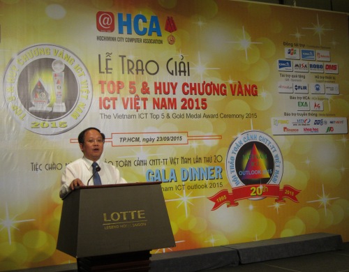Lễ trao Giải Top 5 và Huy chương vàng ICT Việt Nam 2015
